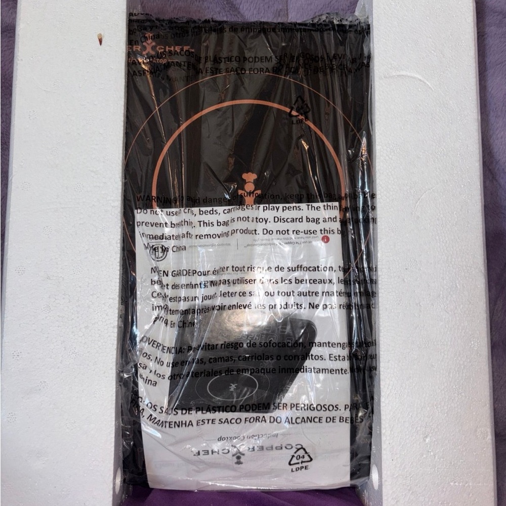 Copper Chef Induction Cooktop, NWB